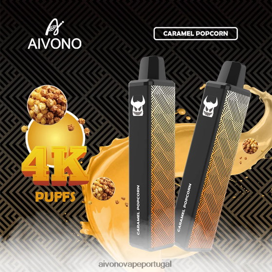 pipoca de caramelo Aivono AIM FREAK 4000 280DJX261 | Aivono Vape Portugal